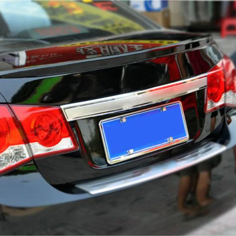 For CHEVROLET CRUZE 2009-2014 Sedan Car Rearguards Trunk Rear Tail Box Trim Auto Accessories Bright Silver
For CHEVROLET CRUZE 2009-2014 Sedan Car Rearguards Trunk Rear Tail Box Trim Auto Accessories Bright Silver