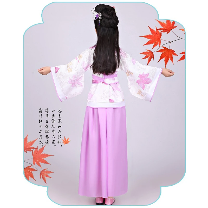 Hanfu Kids Traditional Costume Fairy Princess Dress Girls Tang Dynasty Ancient Suit Chinese Folk Dancer Kids Stage Wear DN2575
Hanfu Kids Traditional Costume Fairy Princess Dress Girls Tang Dynasty Ancient Suit Chinese Folk Dancer Kids Stage Wear DN2575