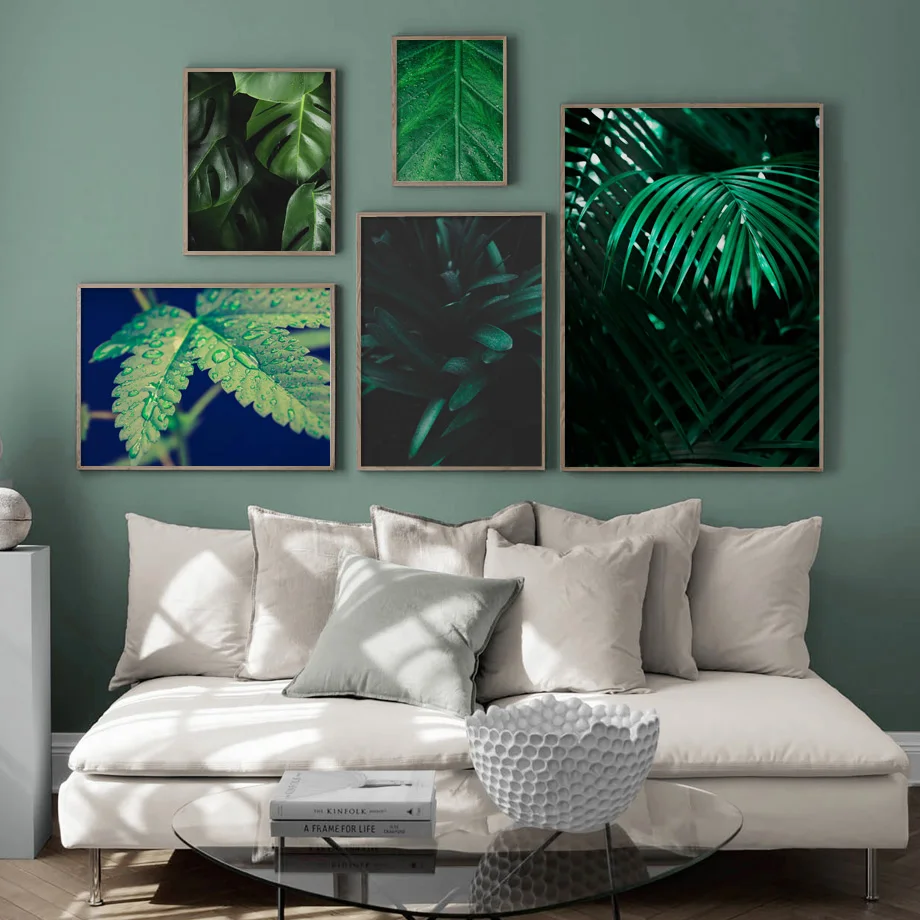 Tropical Forest Green Leaves Nordic Posters And Prints Wall Art Canvas Painting Plants Wall Pictures For Living Room Home Decor
Tropical Forest Green Leaves Nordic Posters And Prints Wall Art Canvas Painting Plants Wall Pictures For Living Room Home Decor