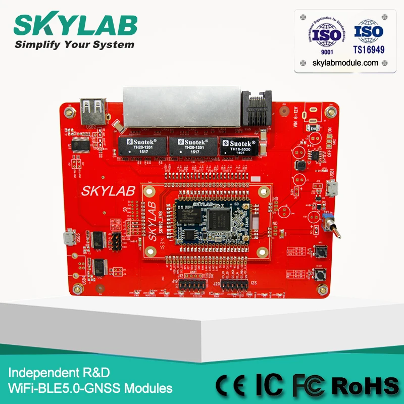 SKYLAB SKW92A AP/маршрутизатор WiFi модуль демо/Оценка/наборы дешифраторной платы EVK
SKYLAB SKW92A AP/маршрутизатор WiFi модуль демо/Оценка/наборы дешифраторной платы EVK
