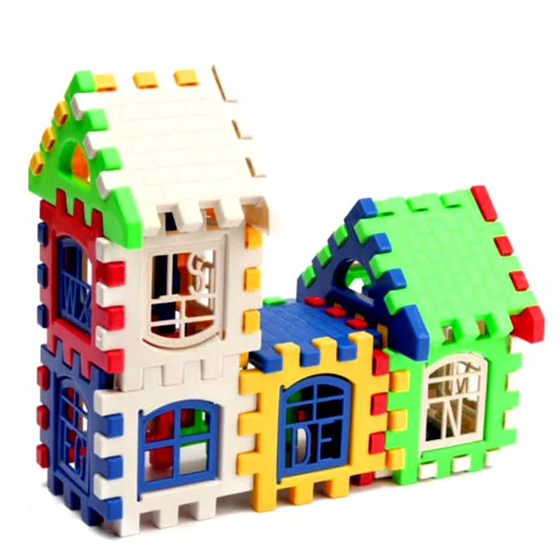 Конструктор Детский развивающий 24 шт./компл.|house building blocks|building blockshouse |
