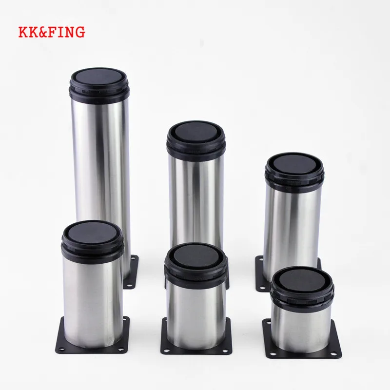 KK&FING 6CM-12CM Adjustable Stainless Steel Furniture Legs Cabinet Table Sofa tea table Bed Feet Home Improvement Hardware
KK&FING 6CM-12CM Adjustable Stainless Steel Furniture Legs Cabinet Table Sofa tea table Bed Feet Home Improvement Hardware