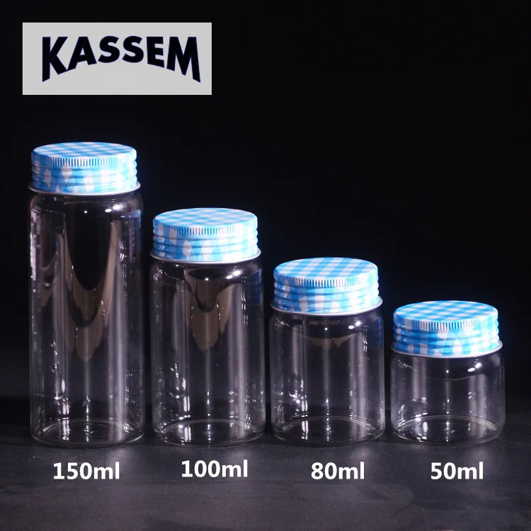 47*50*30mm 50ml Glass Bottles Aluminium Screw Cap Silicone Containers Stopper Empty Jars Glass Food Capsule Liquid Bottles 24pcs
47*50*30mm 50ml Glass Bottles Aluminium Screw Cap Silicone Containers Stopper Empty Jars Glass Food Capsule Liquid Bottles 24pcs