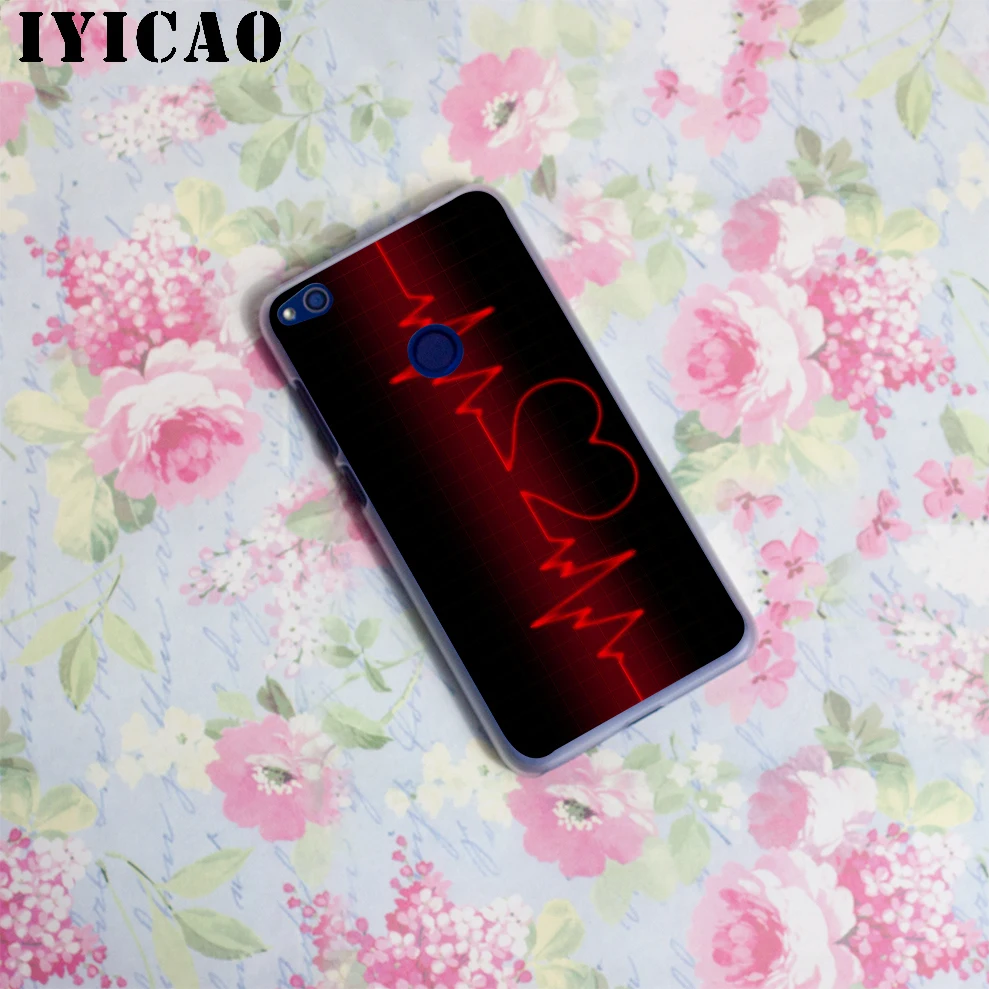 IYICAO медицина здоровья сердце Жесткий чехол для Huawei Honor 6a 6C 7A 7C 7X8 8X9 10 Lite Pro Play Note |