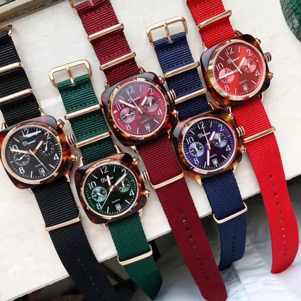 Fashion Candy Colors Canvas Watches for Women Elegant British Wind Neutral Resin Wristwatch Vintage Square Unisex Watch Calendar
Fashion Candy Colors Canvas Watches for Women Elegant British Wind Neutral Resin Wristwatch Vintage Square Unisex Watch Calendar