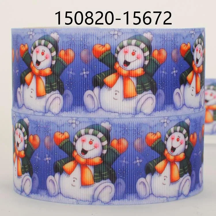 NEW 50 yards 1/2"38mm blue snowman christmas ribbon printed grosgrain ribbons free shipping 
NEW 50 yards 1/2"38mm blue snowman christmas ribbon printed grosgrain ribbons free shipping