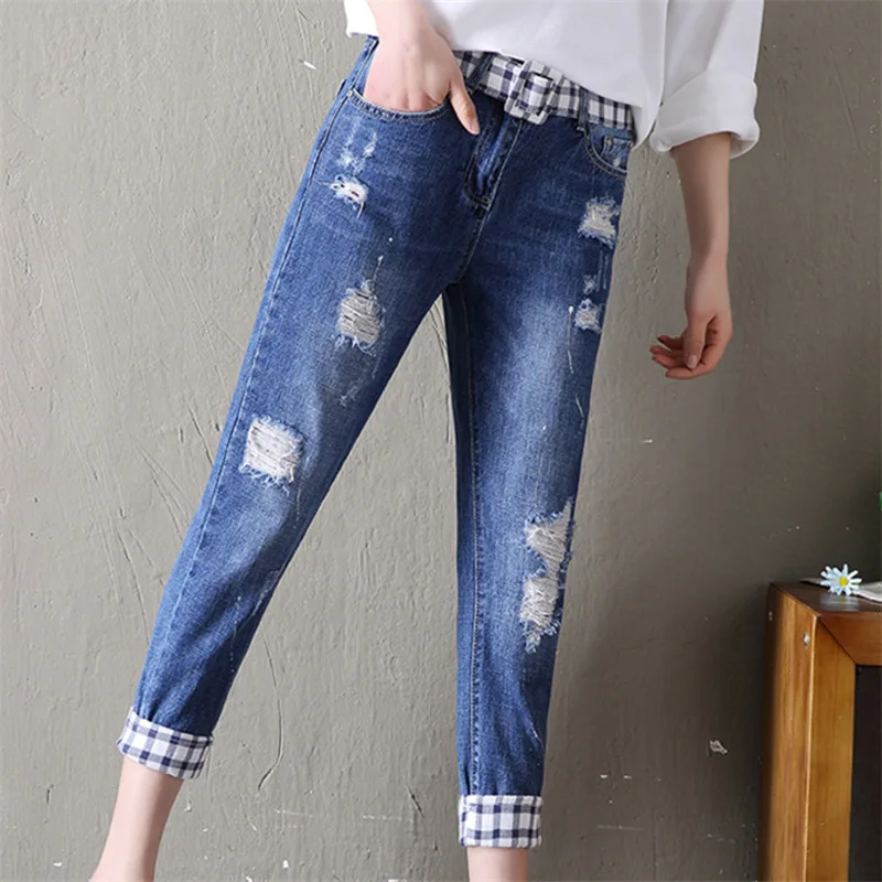 2018 New Slim Pencil Pants Vintage High Waist Jeans New Womens Pants Full Length Pants Loose Cowboy Pants
2018 New Slim Pencil Pants Vintage High Waist Jeans New Womens Pants Full Length Pants Loose Cowboy Pants