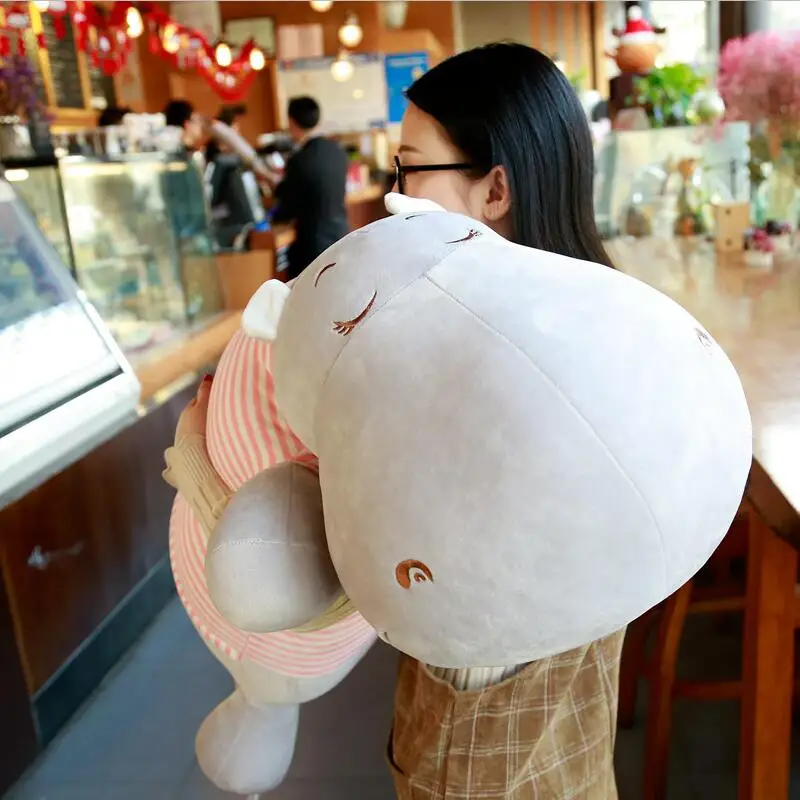 Plush Hippo Dolls Stuffed Animal Soft Comfortable Pillow Down Cotton Baby Pillow Soothing Toy Child Girlfriend Gift
Plush Hippo Dolls Stuffed Animal Soft Comfortable Pillow Down Cotton Baby Pillow Soothing Toy Child Girlfriend Gift