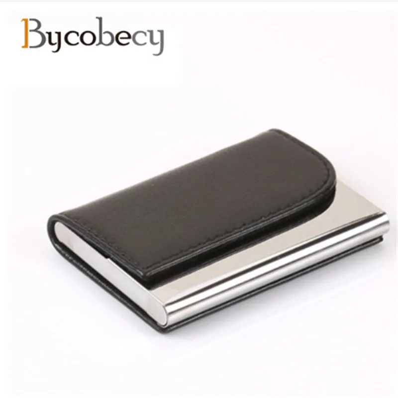 BYCOBECY Big Capacity Business ID Credit Card Holder Name Card Wallet Bank Card Package Solid Steel Card Box Case
BYCOBECY Big Capacity Business ID Credit Card Holder Name Card Wallet Bank Card Package Solid Steel Card Box Case