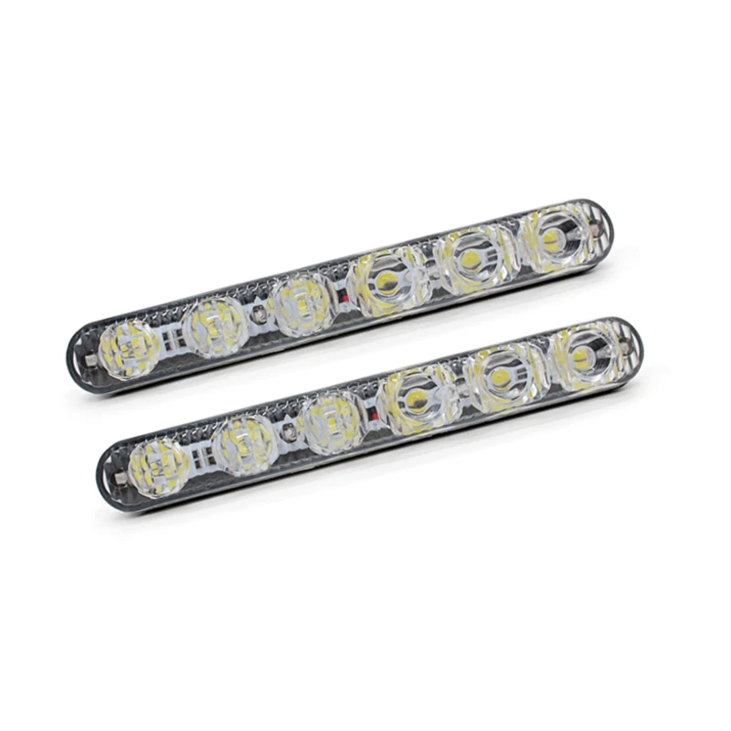 2Pcs/Lot Super White 6 LED DRL Daytime Running Light High/Low Beam Aluminum Car Fog Day Driving Lamp
2Pcs/Lot Super White 6 LED DRL Daytime Running Light High/Low Beam Aluminum Car Fog Day Driving Lamp