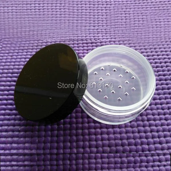 50pc 40ml Empty Loose Powder Jars with Sifter Mesh Black cap Clear Diy powder case Cosmetic Packing Containers
50pc 40ml Empty Loose Powder Jars with Sifter Mesh Black cap Clear Diy powder case Cosmetic Packing Containers