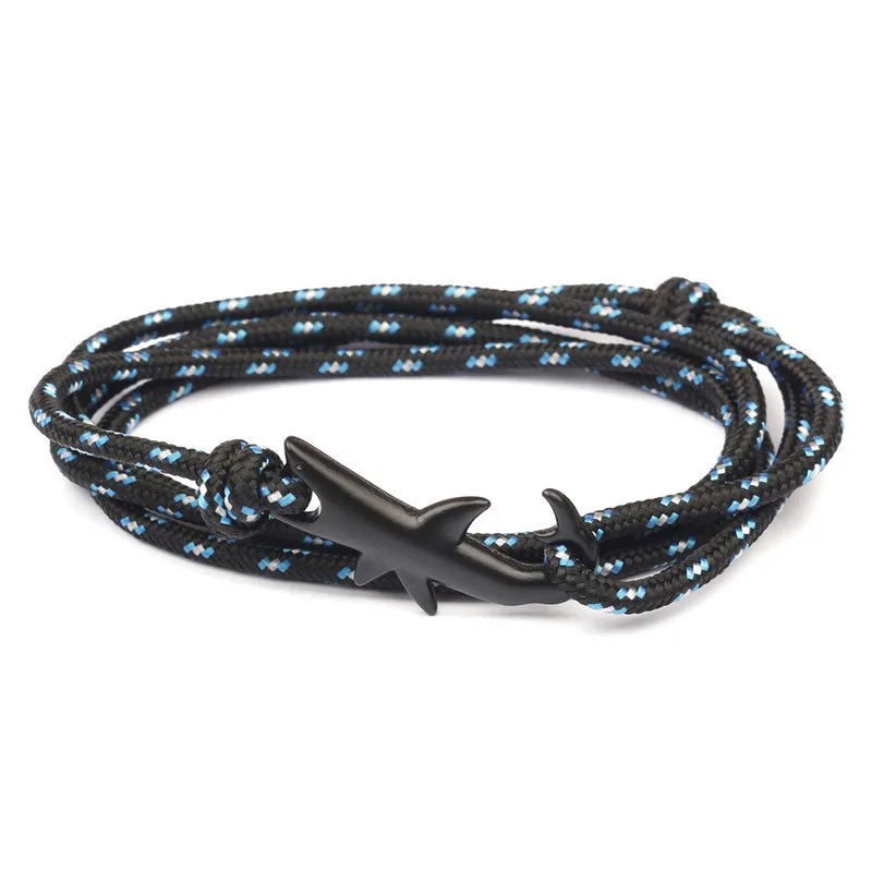 XiongHang Fashion Jewelry Multilayer Black Alloy Anchor Bracelet Shark Men Leather Bracelet For Women&Men Friendship Bracelets
XiongHang Fashion Jewelry Multilayer Black Alloy Anchor Bracelet Shark Men Leather Bracelet For Women&Men Friendship Bracelets