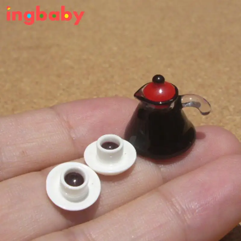 Dongzhur Dollhouse Mini Coffee Pot Model Children DIY Small Doll House Accessories Resin Mini Coffee Pot Had A Small Toy WJ977
Dongzhur Dollhouse Mini Coffee Pot Model Children DIY Small Doll House Accessories Resin Mini Coffee Pot Had A Small Toy WJ977