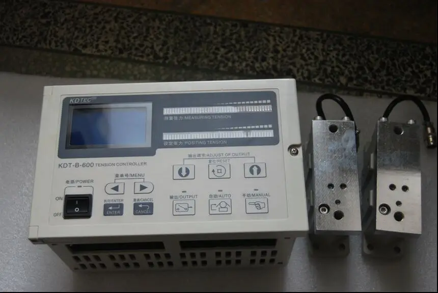 KDT-B-600 max pressure 600n.m Automatic Tension Controller with Load Cell sensor for Printing Slitting Machine Part
KDT-B-600 max pressure 600n.m Automatic Tension Controller with Load Cell sensor for Printing Slitting Machine Part