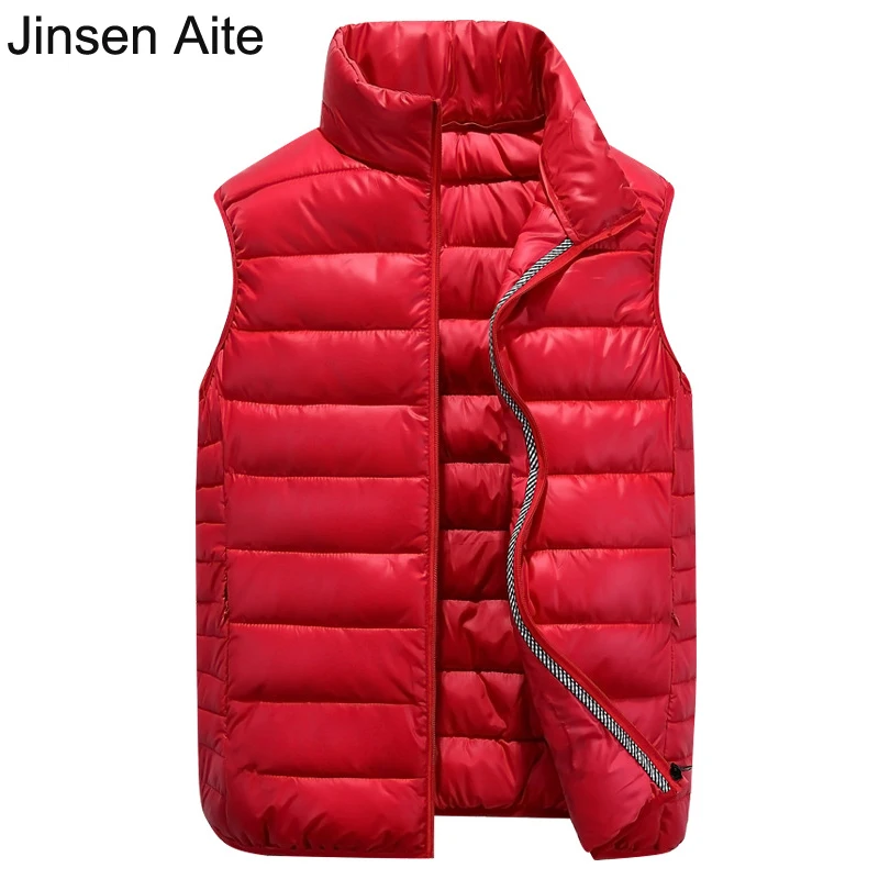 Jinsen Aite New Autumn Winter Women's Ultra Light Vest Jacket Mandarin Collar Casual Men Sleeveless Coat Couple Outerwear JS41
Jinsen Aite New Autumn Winter Women's Ultra Light Vest Jacket Mandarin Collar Casual Men Sleeveless Coat Couple Outerwear JS41