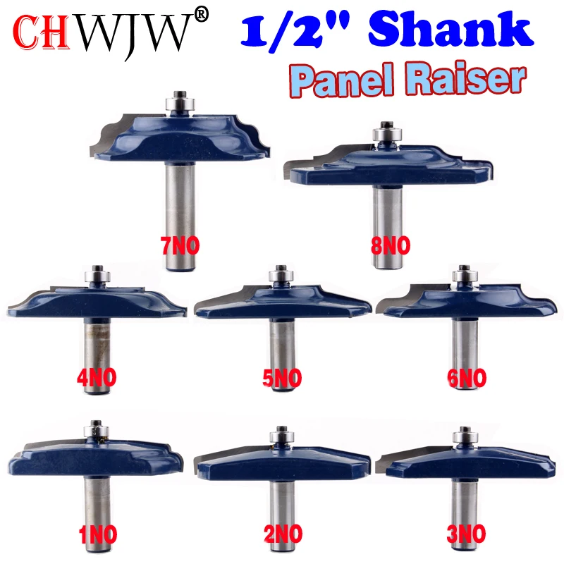 1PC 1/2" Shank Raised Panel Router Bit Ogee & Bead Cove Door Ogee Door Wood Cutting Tool woodworking router bits
1PC 1/2" Shank Raised Panel Router Bit Ogee & Bead Cove Door Ogee Door Wood Cutting Tool woodworking router bits