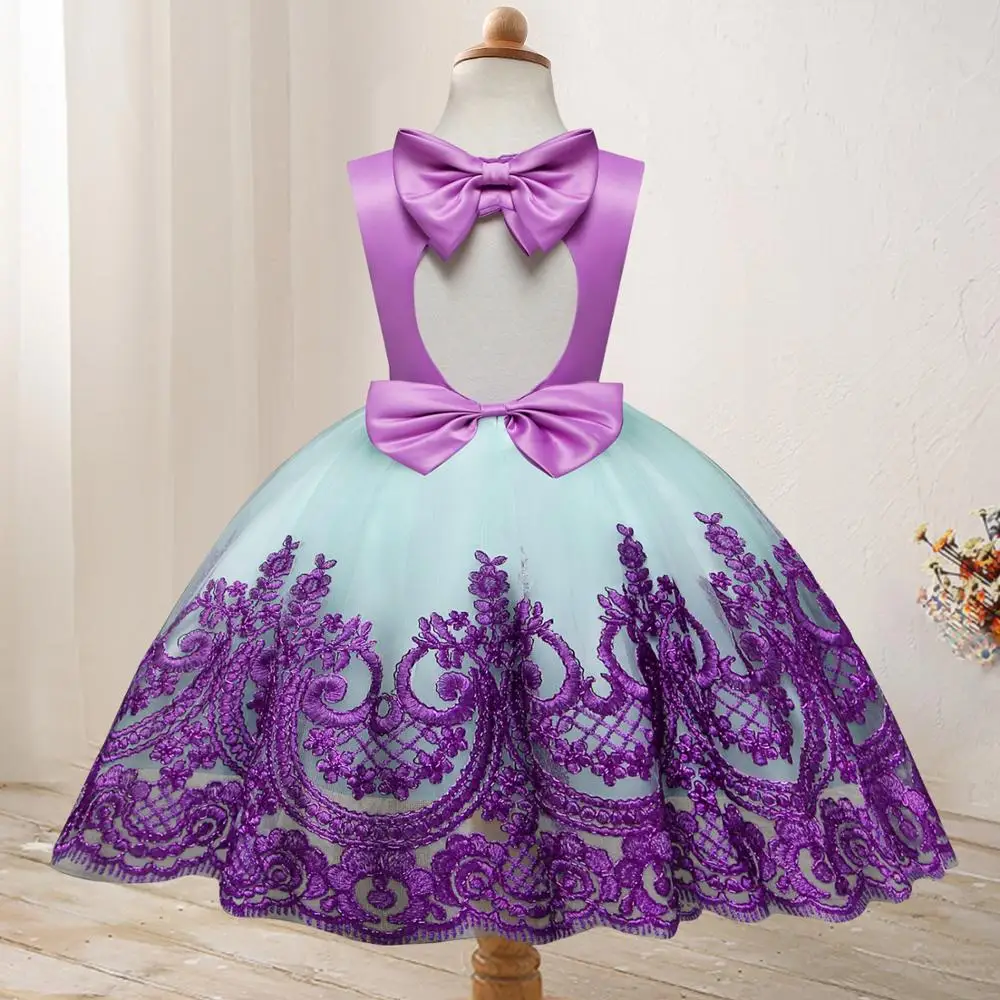 special Girl dress Wedding Halloween children bow embroidery tutu Girl clothes Birthday Party Princess dress back openwork dress
special Girl dress Wedding Halloween children bow embroidery tutu Girl clothes Birthday Party Princess dress back openwork dress