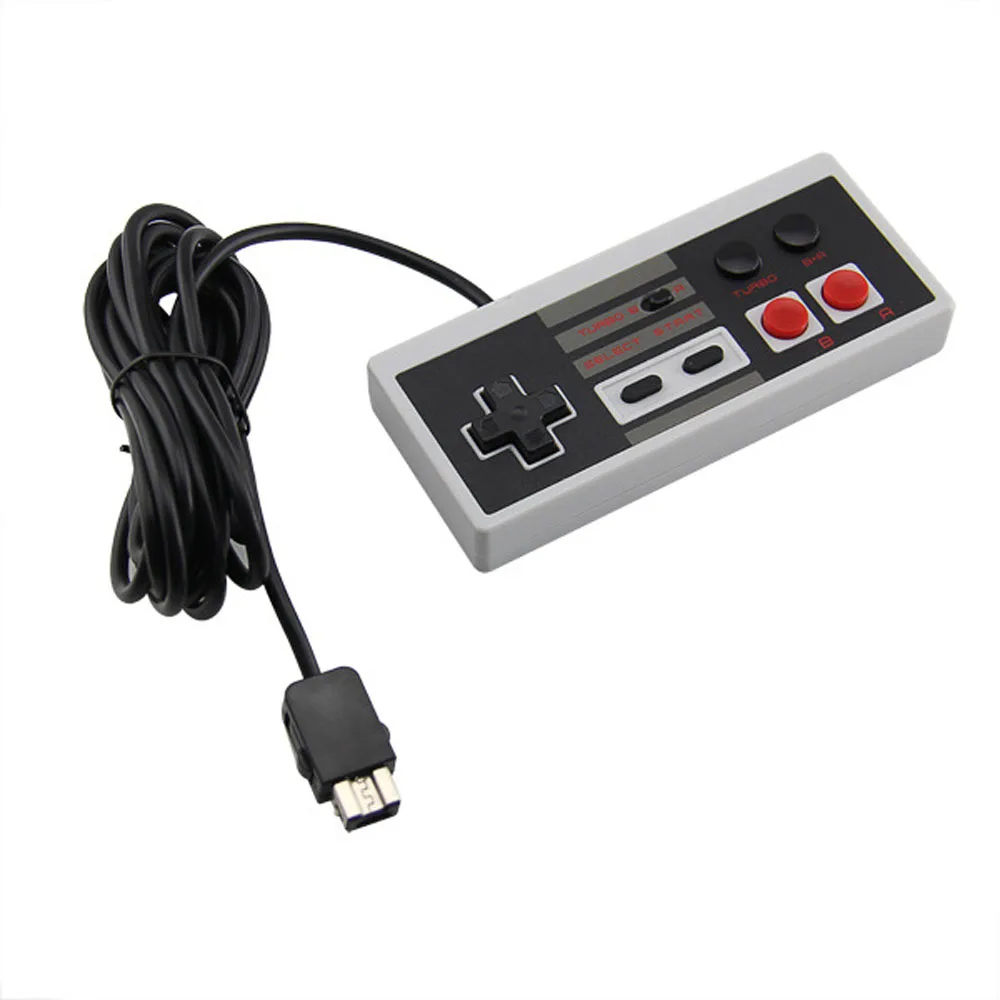 For NES Classic Mini Edition Turbo Wired 2.7m Retro Gaming Controller Gamepad For Mini NES For Wii Game Pad
For NES Classic Mini Edition Turbo Wired 2.7m Retro Gaming Controller Gamepad For Mini NES For Wii Game Pad
