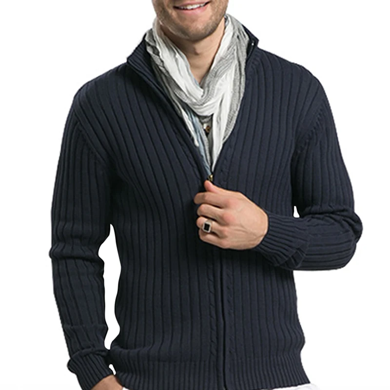 YFFUSHI Men Cotton Sweaters Autumn Casual Stand-Neck Slim Strip Fit Knitting Mens Sweaters Cardigans Warm Men Clothing
YFFUSHI Men Cotton Sweaters Autumn Casual Stand-Neck Slim Strip Fit Knitting Mens Sweaters Cardigans Warm Men Clothing