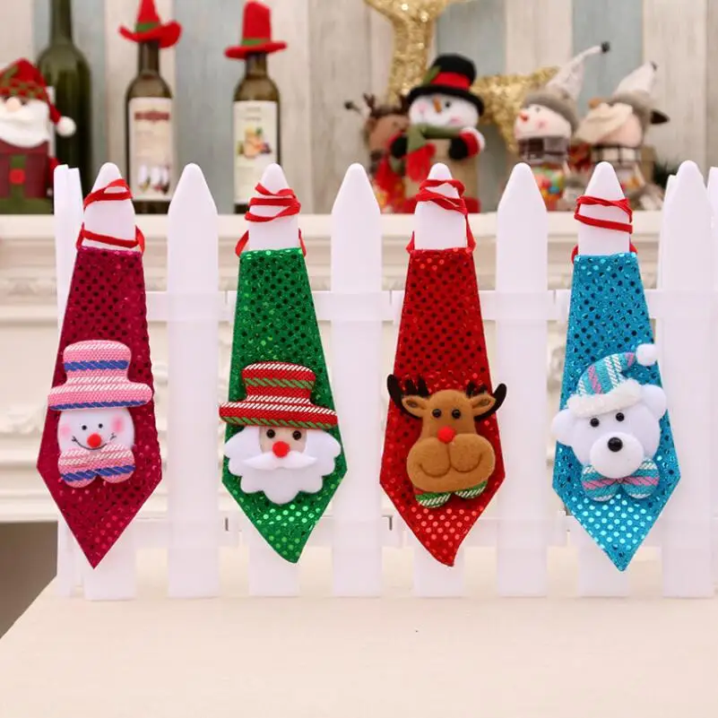 4 Pcs/lot Adult Children's Christmas Costume Decoration Creative Gift Christmas Sequins Tie Christmas Decorations
4 Pcs/lot Adult Children's Christmas Costume Decoration Creative Gift Christmas Sequins Tie Christmas Decorations