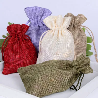 Flax Jute Gift Pouch Sachets 8x10cm 9x12cm 10x15cm (4"x6") pack of 50 Party Candy Bag Drawstring Sack
Flax Jute Gift Pouch Sachets 8x10cm 9x12cm 10x15cm (4"x6") pack of 50 Party Candy Bag Drawstring Sack