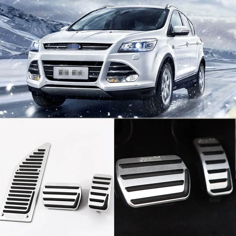 A Set Aluminium Non Slip Foot Rest Fuel Gas Brake Pedal Cover For Ford Escape/Focus/Lincoln MKC AT/MT
A Set Aluminium Non Slip Foot Rest Fuel Gas Brake Pedal Cover For Ford Escape/Focus/Lincoln MKC AT/MT