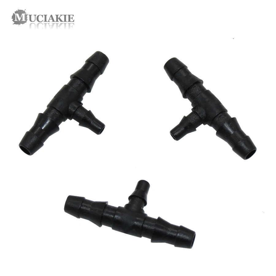 MUCIAKIE 30PCS 1/4 Inch To 1/8 Inch T Micro Garden Watering Irrigation Barbed Connector Barbed Tee Three-way Hose Splitters
MUCIAKIE 30PCS 1/4 Inch To 1/8 Inch T Micro Garden Watering Irrigation Barbed Connector Barbed Tee Three-way Hose Splitters