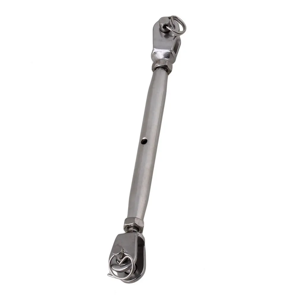 M6 304 Stainless Steel European Style Closed Body Jaw Turnbuckle With Working Magnetic 1pcs 
M6 304 Stainless Steel European Style Closed Body Jaw Turnbuckle With Working Magnetic 1pcs