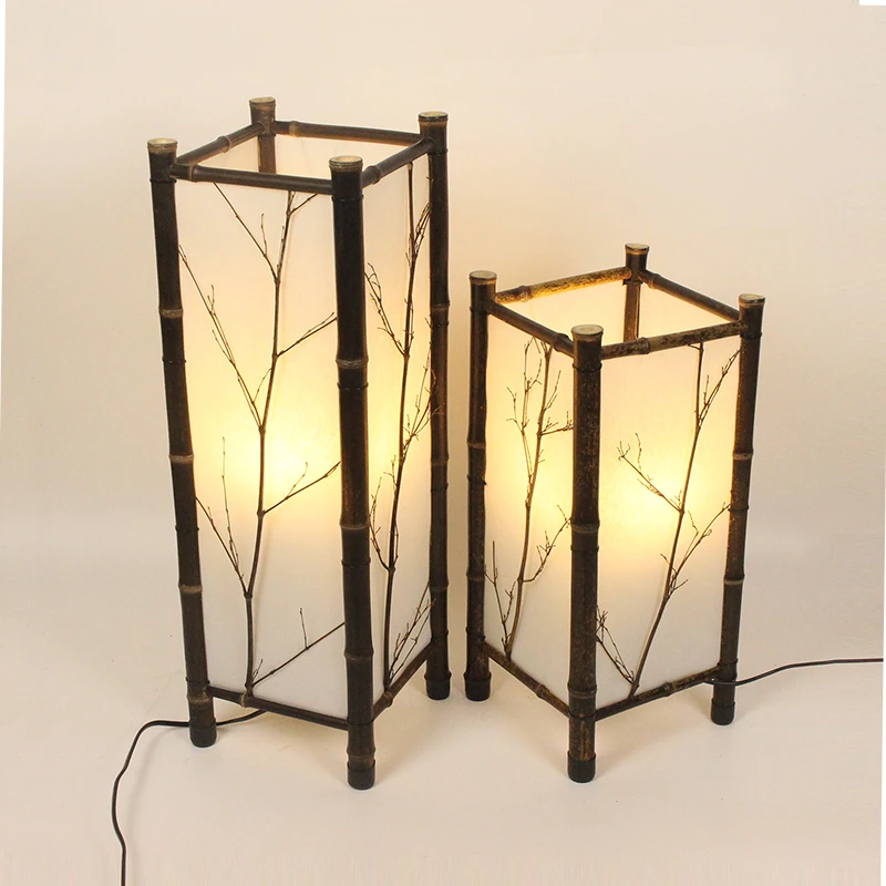 LED Chinese Style Vintage Lamp Bamboo Light Indoor Lighting Home Decorative Design Lantern E27 Japanese Bamboo Floor Lamp Hotel
LED Chinese Style Vintage Lamp Bamboo Light Indoor Lighting Home Decorative Design Lantern E27 Japanese Bamboo Floor Lamp Hotel