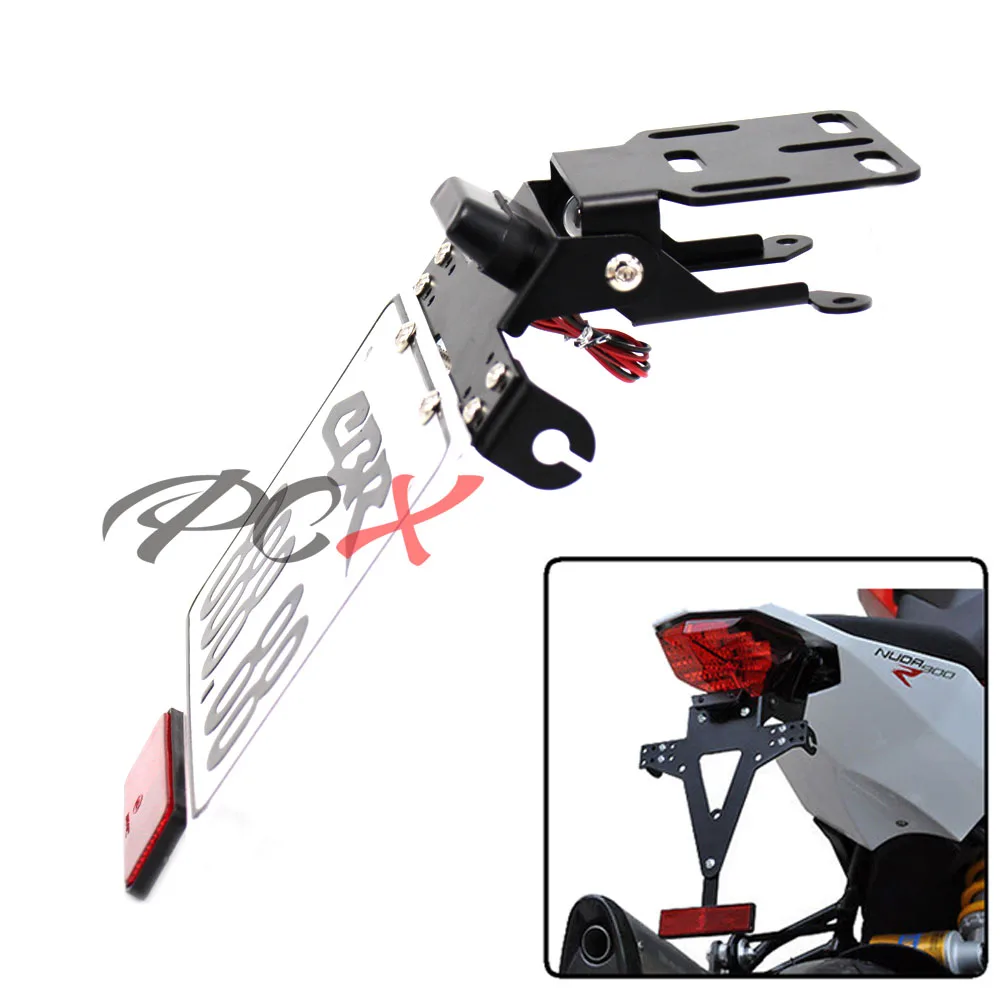 For Honda Black Widow NTV Motorcycle Accessories Tail Tidy Fender Eliminator License Plate Holder LED Light
For Honda Black Widow NTV Motorcycle Accessories Tail Tidy Fender Eliminator License Plate Holder LED Light
