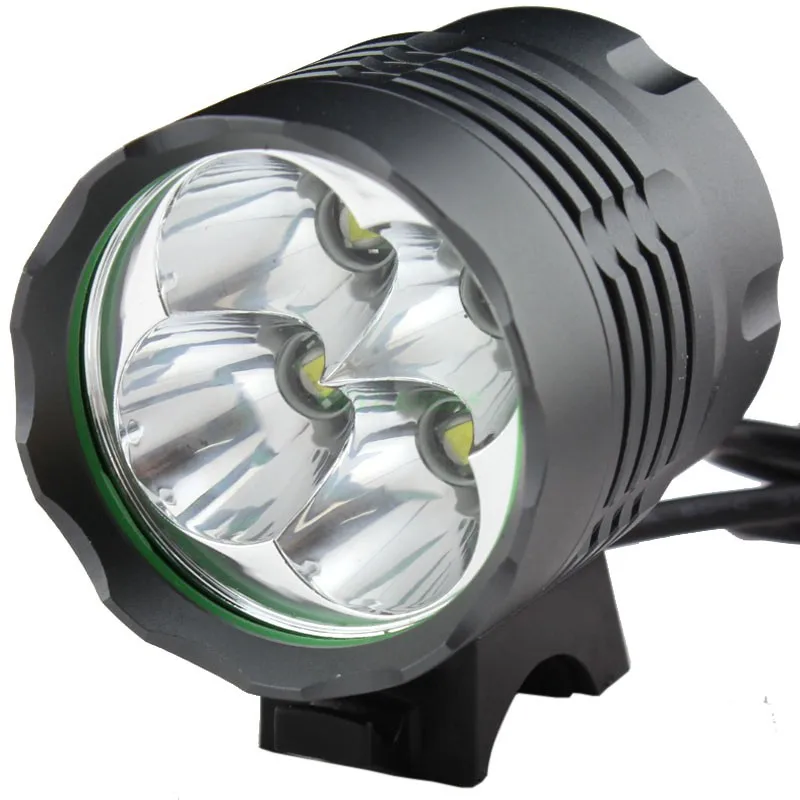 2 IN 1 5000 Lumens 4T6 Headlamp Headlight 4 x XML T6 LED Bike Bicycle Light + Rechargeable battery Pack
2 IN 1 5000 Lumens 4T6 Headlamp Headlight 4 x XML T6 LED Bike Bicycle Light + Rechargeable battery Pack
