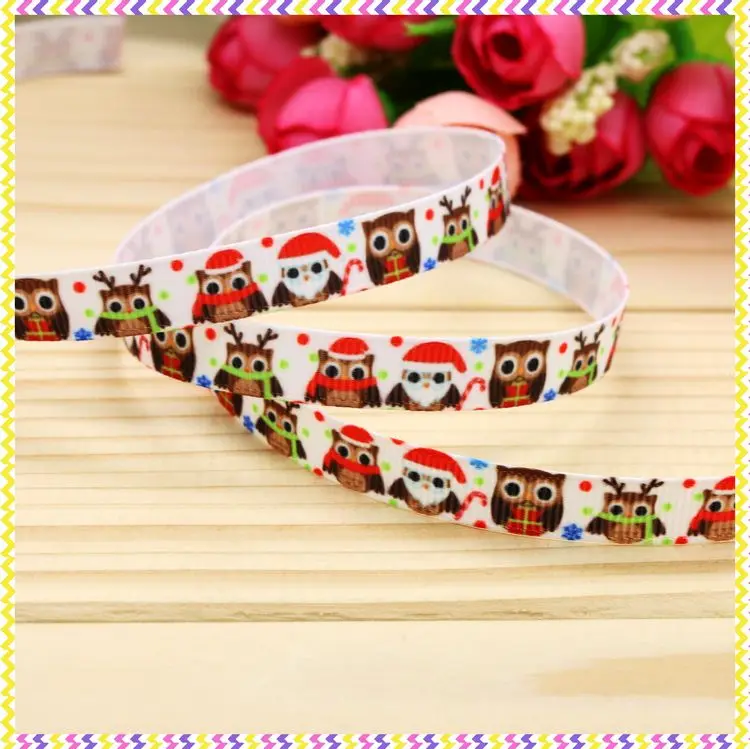 DHK 3/8inch Free Shipping Christmas Owl Printed Grosgrain Ribbon Hairbow Headwear Party Decoration Diy Wholesale Craft 9mm P4833
DHK 3/8inch Free Shipping Christmas Owl Printed Grosgrain Ribbon Hairbow Headwear Party Decoration Diy Wholesale Craft 9mm P4833