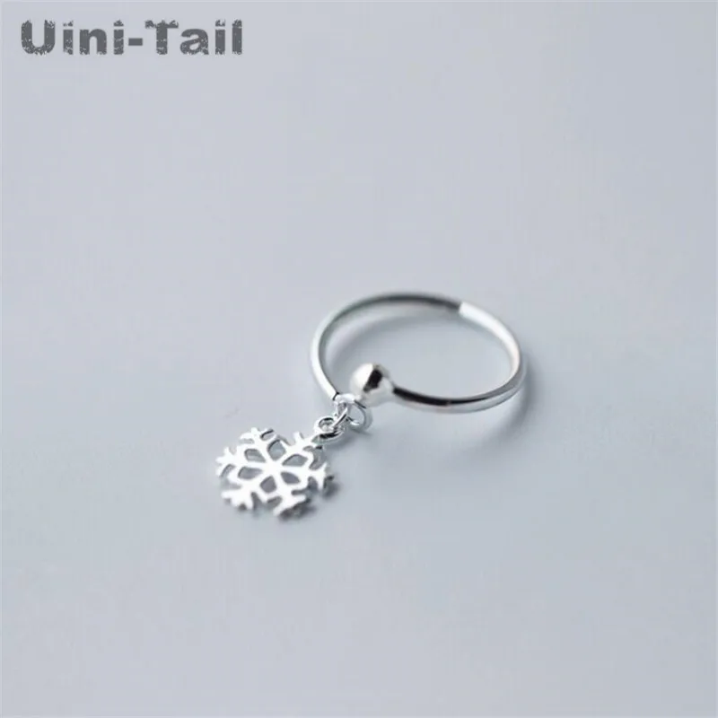 Uini-Tail классическое горячее серебро 925 пробы Взрывная личность креативное Открытое кольцо-Снежинка Корейский темперамент модное ювелирное ...
Uini-Tail классическое горячее серебро 925 пробы Взрывная личность креативное Открытое кольцо-Снежинка Корейский темперамент модное ювелирное ...