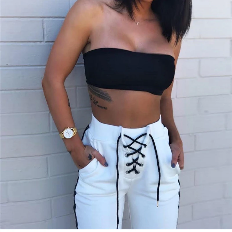 Spring Nice New Fashion Fitness Cargo Pants Women Striped Lace Up Trackpants Hip Hop High Waist Sweatpants White Jogger Trousers
Spring Nice New Fashion Fitness Cargo Pants Women Striped Lace Up Trackpants Hip Hop High Waist Sweatpants White Jogger Trousers