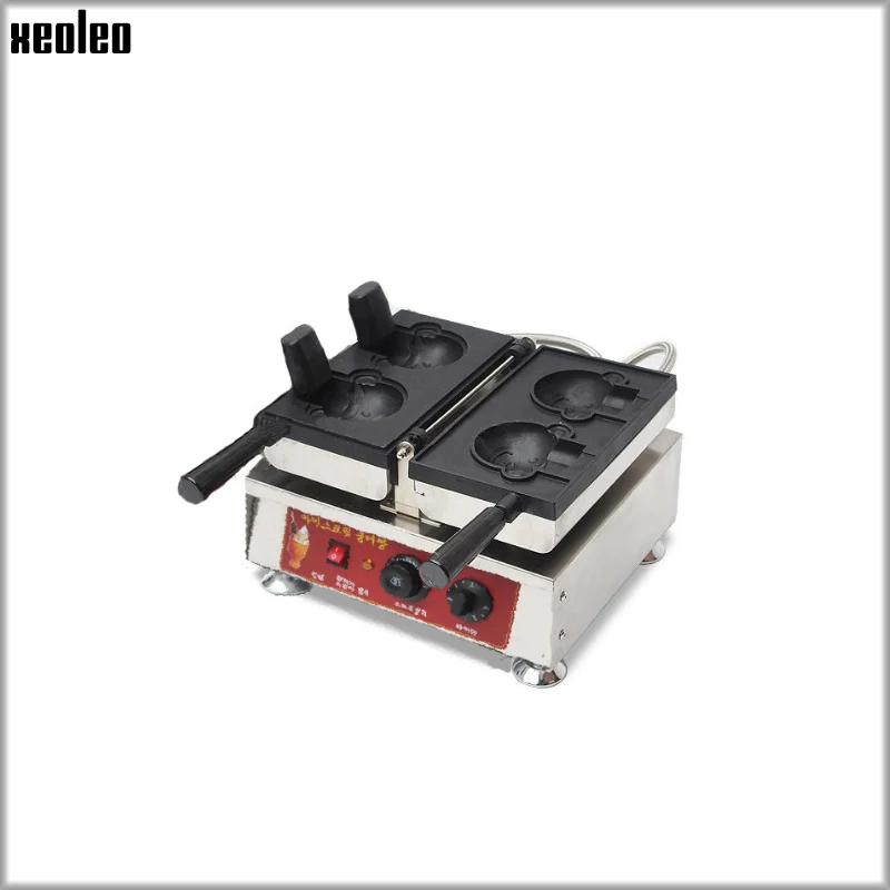 XEOLEO Electric baking pan Bear shape ice cream machine Single head opening bear waffle machine Commercia non-stick device 3200W
XEOLEO Electric baking pan Bear shape ice cream machine Single head opening bear waffle machine Commercia non-stick device 3200W