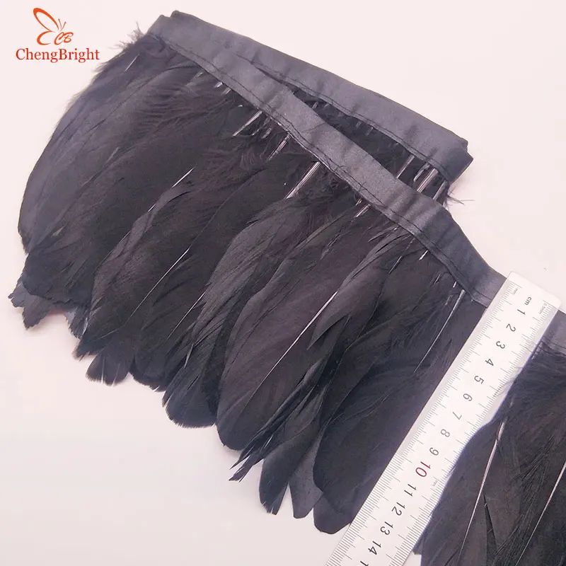 ChengBright Beatiful Goose Feather Trims 10Yards Dyed Goose Feather Ribbon Fringes Goose Feather Cloth Belt 5-6inch/13-18cm Q
ChengBright Beatiful Goose Feather Trims 10Yards Dyed Goose Feather Ribbon Fringes Goose Feather Cloth Belt 5-6inch/13-18cm Q
