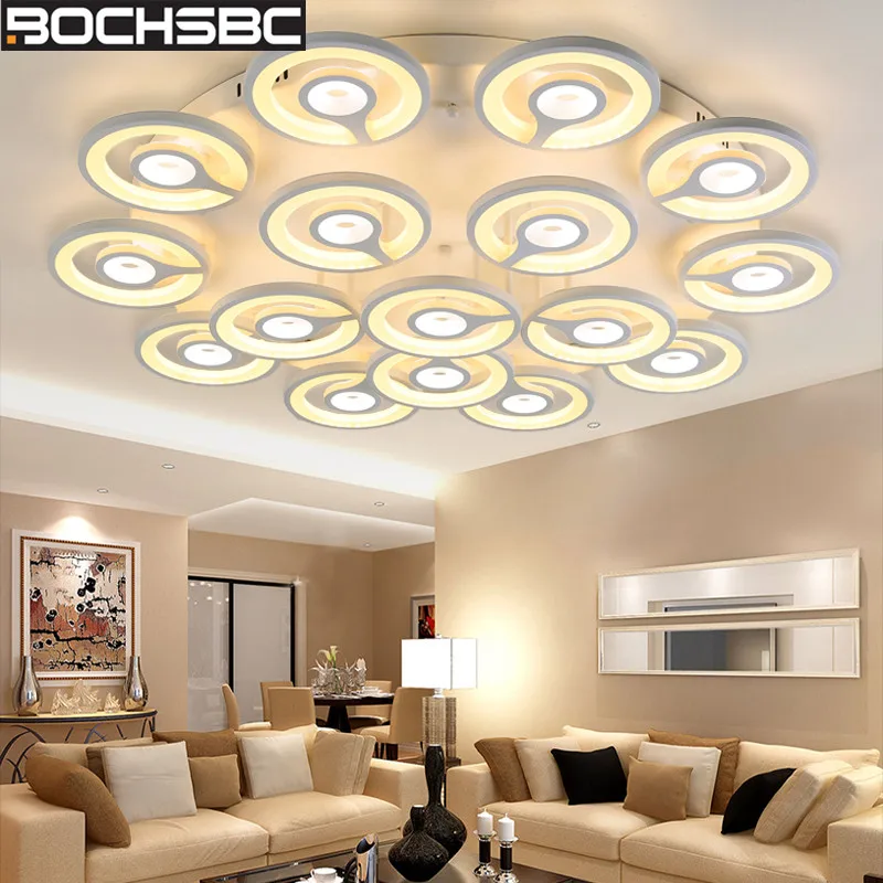 BOCHSBC Creative Design Double Layer Ring Led Chandelier for Bedroom Living Room Dining Room Acrylic Lampshade Lighting Fixtures
BOCHSBC Creative Design Double Layer Ring Led Chandelier for Bedroom Living Room Dining Room Acrylic Lampshade Lighting Fixtures