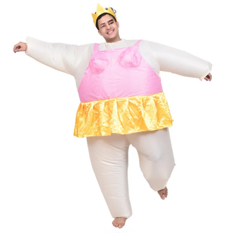 Newest Inflatable Ballet mascot Costume Halloween Party Funny Fat Man Fancy Animal For Adults With Free Shipping
Newest Inflatable Ballet mascot Costume Halloween Party Funny Fat Man Fancy Animal For Adults With Free Shipping