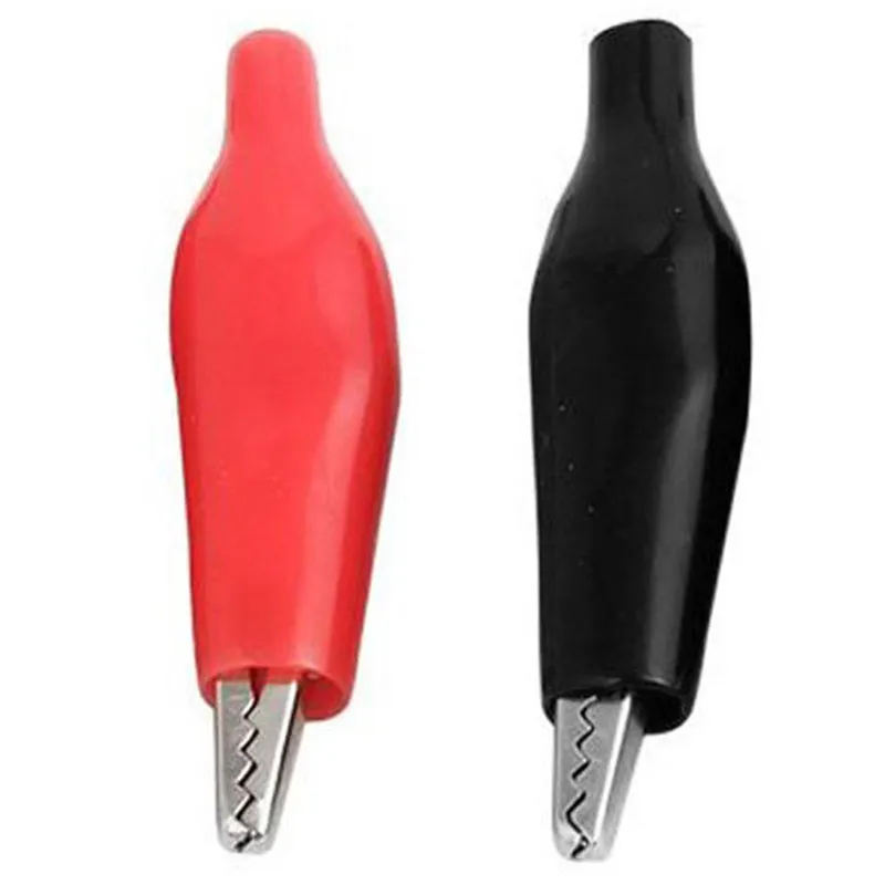20Pcs/lot Black Red Soft Plastic Coated Testing Probe Alligator Clips Crocodile Test Clip Leads Electrical Equipment Supplies
20Pcs/lot Black Red Soft Plastic Coated Testing Probe Alligator Clips Crocodile Test Clip Leads Electrical Equipment Supplies