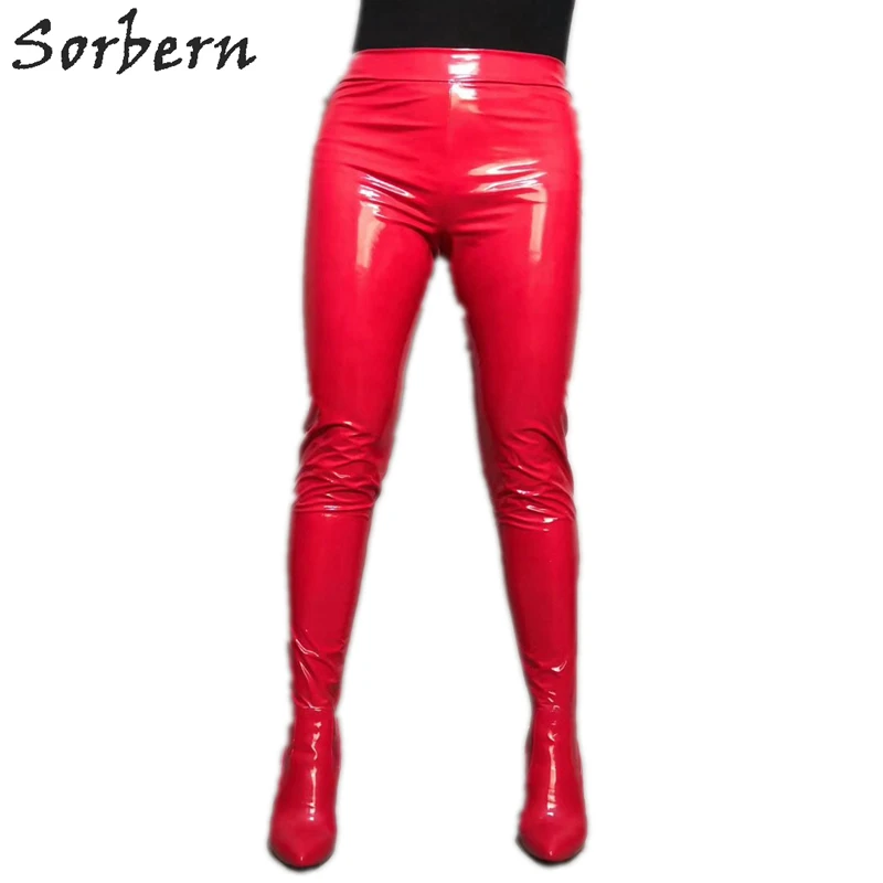 Sorbern Stretched Long Pant Boots For Women Block Heels Pointed Toe Custom Boot Shaft Length Crotch Thigh High Boot 9 Colors
Sorbern Stretched Long Pant Boots For Women Block Heels Pointed Toe Custom Boot Shaft Length Crotch Thigh High Boot 9 Colors