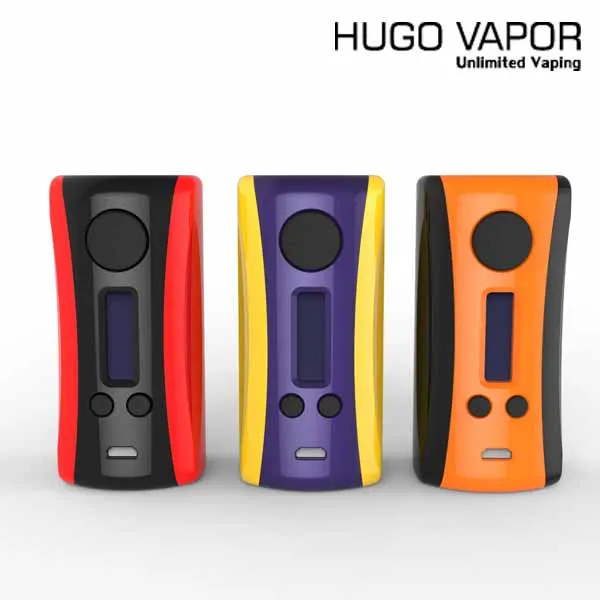 Оригинальный HugoVapor TRX167 коробка мод электронная сигарета Yoko Vape VW TC испаритель с Evolv