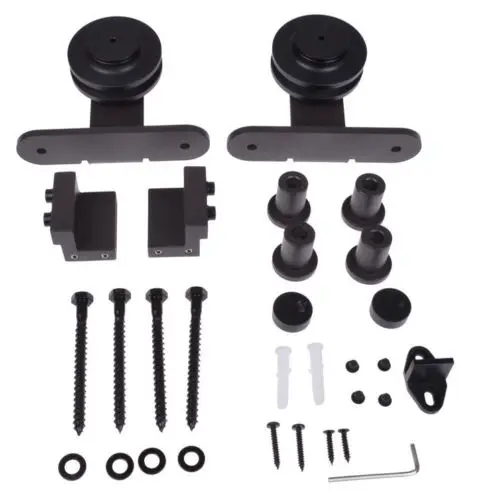 KIN MADE MM-20K-L 6/6.6ft bypass sliding barn wood door hardware interior top mounted rustic black sliding barn door hardware
KIN MADE MM-20K-L 6/6.6ft bypass sliding barn wood door hardware interior top mounted rustic black sliding barn door hardware