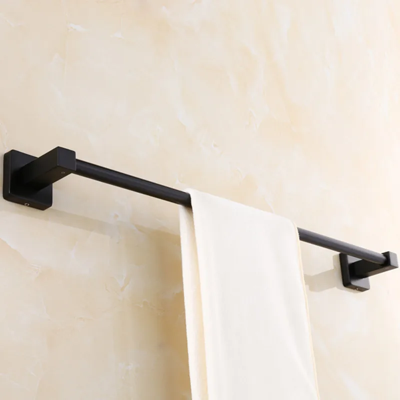 Free shipping Europe style black color round square stainless steel bathroom single towel bar 40/50cm length toallero BTB45
Free shipping Europe style black color round square stainless steel bathroom single towel bar 40/50cm length toallero BTB45