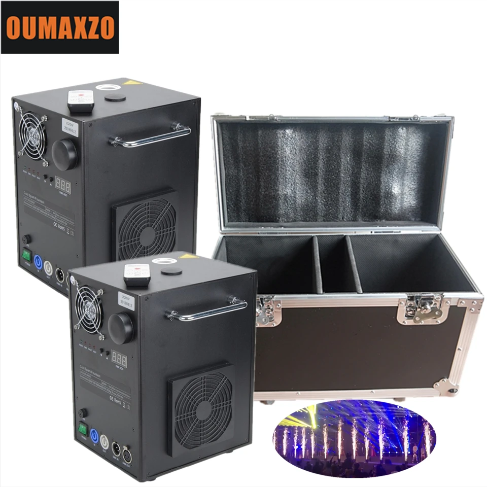 2pcs/lot With FlightCase 400w Cold Spark Firework Fountain Machine Dmx And Remote Control For Wedding And Stage Effect
2pcs/lot With FlightCase 400w Cold Spark Firework Fountain Machine Dmx And Remote Control For Wedding And Stage Effect