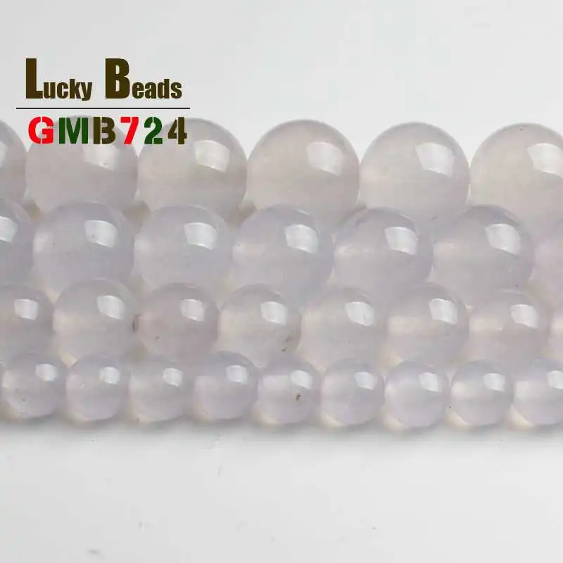 A+ White Chalcedony Stone Beads Round Natural Loose Spacer Beads For Jewelry DIY Making Bracelets Necklace Pick Size 6/8/10/12mm
A+ White Chalcedony Stone Beads Round Natural Loose Spacer Beads For Jewelry DIY Making Bracelets Necklace Pick Size 6/8/10/12mm