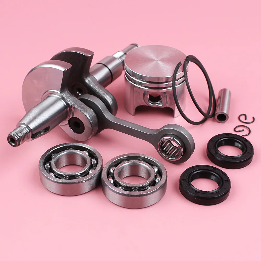 Crankshaft 37mm Piston 8mm Pin Ring Circlip Crank Bearing Oil Seal Kit For Stihl MS170 017 MS 170 Chainsaw Part
Crankshaft 37mm Piston 8mm Pin Ring Circlip Crank Bearing Oil Seal Kit For Stihl MS170 017 MS 170 Chainsaw Part