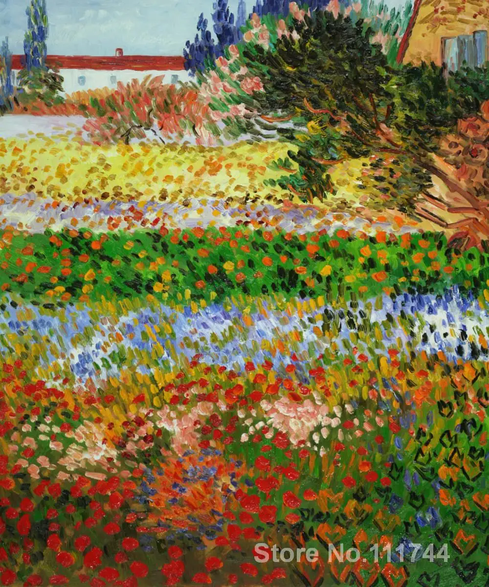 art for living room wall Flowering Garden with Path by Vincent Van Gogh paintings High Quality Hand painted
art for living room wall Flowering Garden with Path by Vincent Van Gogh paintings High Quality Hand painted