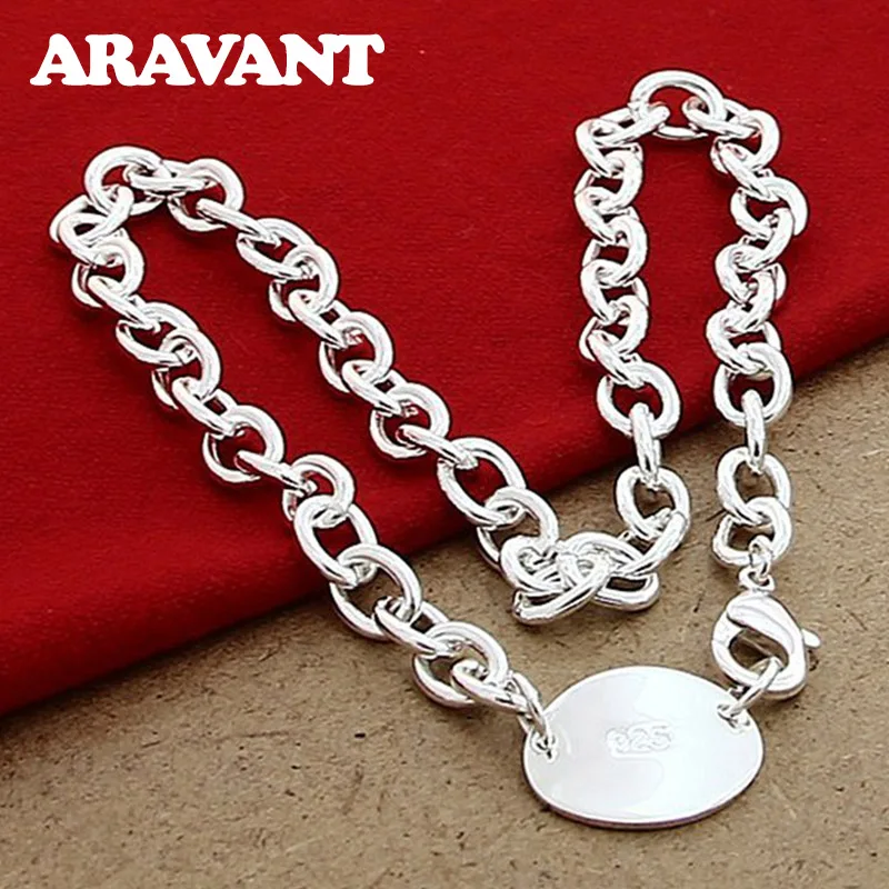 2019 Fashion Necklace 925 Jewelry Round Shape Pendant Necklace For Women Men Silver Plated Jewelry
2019 Fashion Necklace 925 Jewelry Round Shape Pendant Necklace For Women Men Silver Plated Jewelry