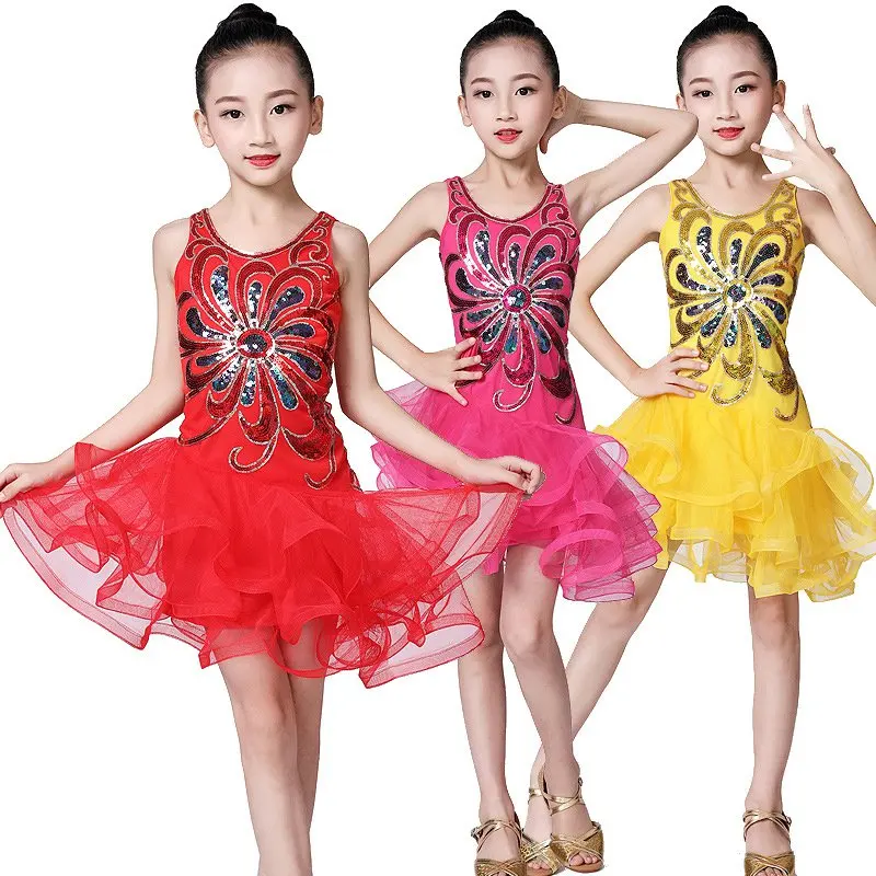 Children's Girl Dance Dress Solid Sequins Mid Mesh Fluffy Children's Costumes Latin Dance Performance Stage Dance Dress!!
Children's Girl Dance Dress Solid Sequins Mid Mesh Fluffy Children's Costumes Latin Dance Performance Stage Dance Dress!!