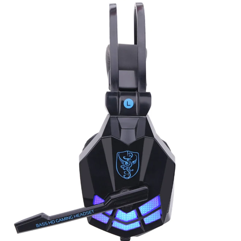SY850MV Gaming Headset Gamer Stereo Headphones Over Ear Headband Earphone With Mic Microphones LED Light For PC Desktop
SY850MV Gaming Headset Gamer Stereo Headphones Over Ear Headband Earphone With Mic Microphones LED Light For PC Desktop
